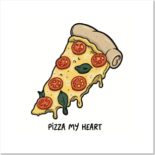 Pizza My Heart Posters and Art